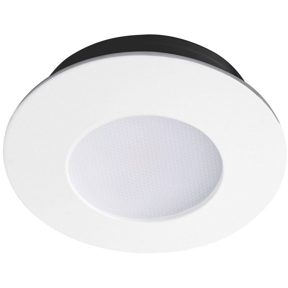 2.5W LED RECESSED SHELF LIGHT WHITE 3K 100D 24V Ozlite